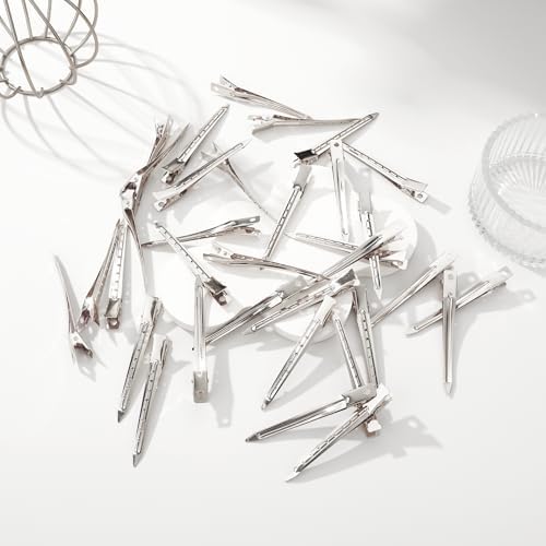 40PCS Metal Duck Bill Hair Clips for Women Alligator Curl Clips for Styling - Image 4