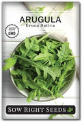 Sow Right Seeds - Arugula Seed for Planting Outdoors or Indoors Garden by SowRightSeeds