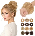 Messy Bun Hair Pieces Human Hair, Straight #6RP613R by SLEEKALON
