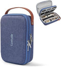 Luxtude Hair Clipper Case, Portable Barber Travel Cases for Trimmers, Guards & Accessories, Fits Wahl, Andis, Hatteker, Oneisal Grooming Tools (Case Only) by Luxtude