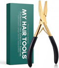 My Hair Tools Tape In Extension Pliers Smooth Jaw Sealing Tool, Gold by MyHairTools
