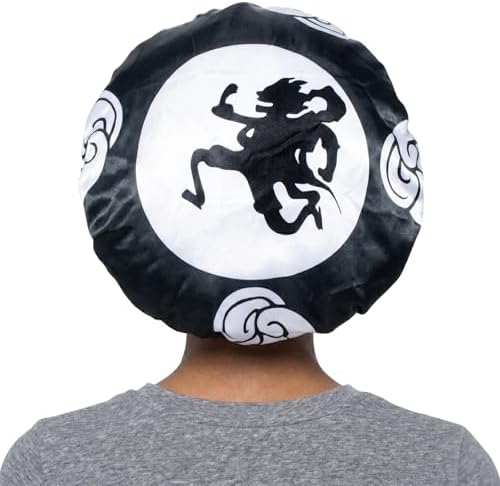 Silky Design Large Anime Bonnet with Elastic Soft Band Adjustable for Women and Men, Comfortable Satin Fabric, HXH Troupe - Image 6