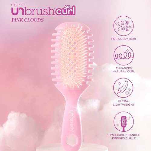 FHI Heat UNbrush Curl Detangling Brush for use on Wet Hair Only - Image 5