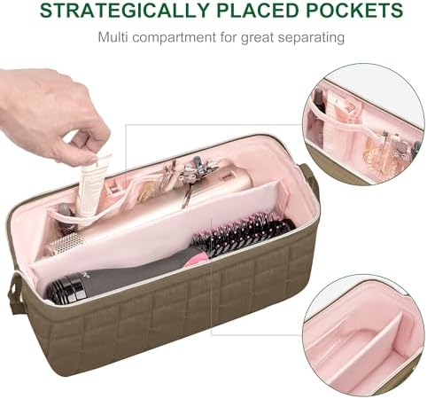 KarSyon Dyson Airwrap Travel Case for Hair Dryer Shark Flex Style - Image 5