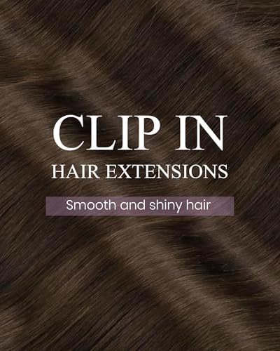 LaaVoo Clip In Hair Extensions, For Instant Length, 22 Inch - Image 4