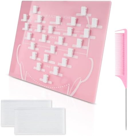 Acrylic Hair Extension Organizer by Unknown