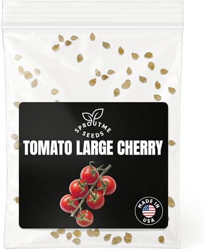 SproutMe Large Cherry Tomato 50+ Seeds for Planting, Non-GMO Heirloom by SproutMeSeeds