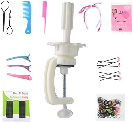PERFEHAIR Mannequin Head Stand Desk Table Clamp Tripod Holder ,Styrofoam Wig Head Holder by PERFEHAIR