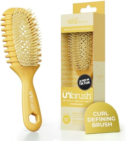 FHI Heat UNbrush Curl Detangling Brush for use on Wet Hair Only by Unknown