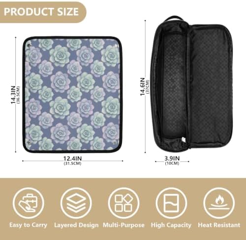 Yuiboo Hot Hair Tool Storage Bag with Heat Resistant Mat - Image 4