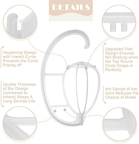 Dreamlover Wig Hangers for Fast Drying Wig, 2 Sets - Image 4