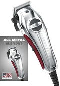 Wahl USA Pro Ultra Quiet Torque Corded Hair Clipper, Metal Housing by Wahl