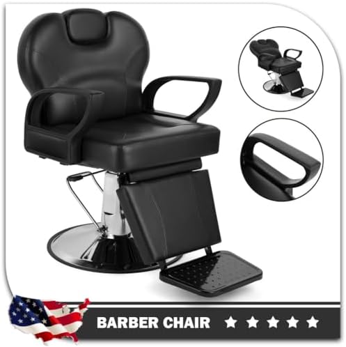 Artist hand Barber Chair Reclining Salon Chairs for Hair Stylist - Image 4