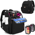 BAFASO Large Insulated Hairdresser Bag with 2 Removable Pouches, Black by BAFASO
