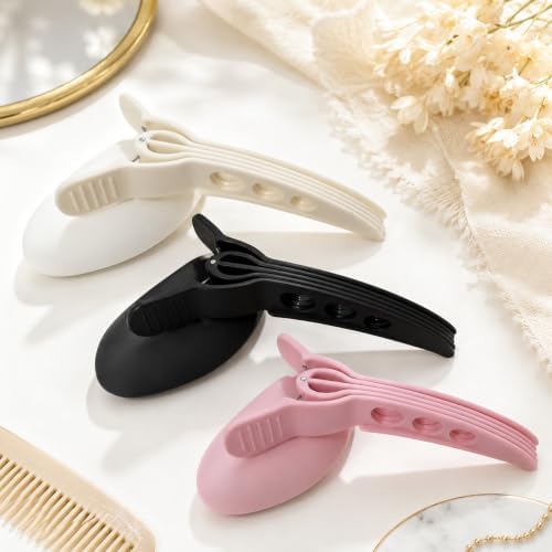 2 Pcs Volume Hair Clips for Roots, Root Clips for Curly Hair Volume, 4-Prong Design No-Crease Hairs Volumizing Clip Comb,DIY Hair Styling Tool for Men & Women(White) - Image 7