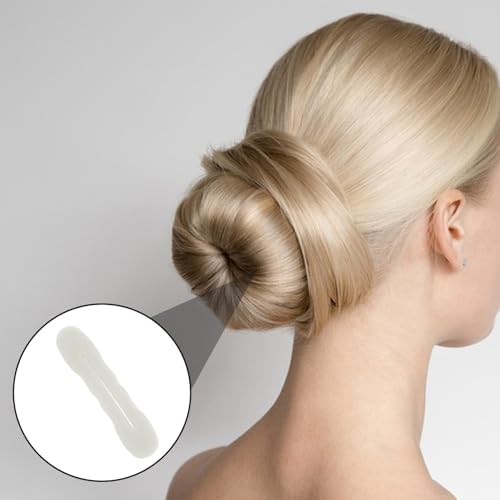 8 Pcs Hair Bun Maker Sponge Hair Buns Shaper Magic Snap Roll Sponge Curler Clips Foam Sponges Buns Hairs Styling Accessories Easy Bun Twister for Ballet French Twist Curly - Image 4