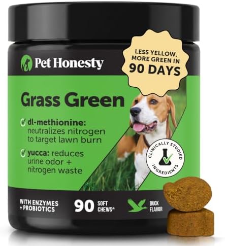 Pet Honesty Grass Green Dog Urine Neutralizer for Lawn, Duck, 90ct by PetHonesty