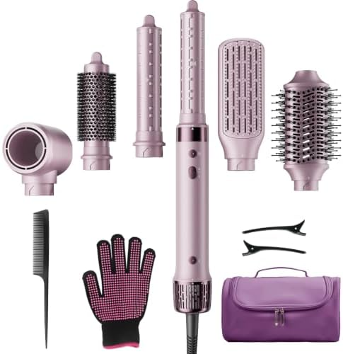 Mythsight StyleVibe 6-in-1 Air Styler with Hair Dryer & Auto-Wrap Curl L/R by EffortlessStylingIntelligentHairCare