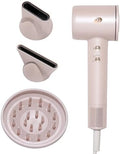 T3 LuxeDry Ionic Hair Dryer Set, Blow Dryer with Diffuser for Curly, Wavy & All Hair Types, Drying & Styling Concentrators, 3 Heat & 2 Speed Settings, Cool Shot, Frizz-Free Shine by Unknown