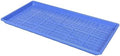 SUNPACK 10" x 20" Heavy Duty Mesh Plastic Seed Starting Tray, Blue, 1" - Ensures Water Drainage and Aeration, Perfect for Greenhouses or Indoor Gardening by SUNPACK