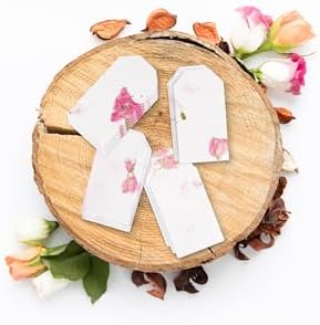 50 Pink Plantable Seed Paper Tags with Wildflower Seeds - Image 7