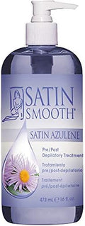 Satin Smooth Azulene Pre/Post Depilatory Treatment, 16 oz by SATINSMOOTH