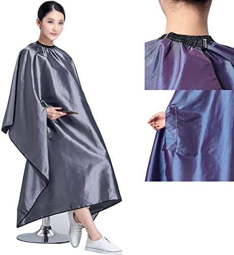 XDONEF Hair Cutting Cape Salon Capes for Clients with Hand Holes Waterproof Capes for Hair Stylist Hair Cut Dye Cape by XDONEF