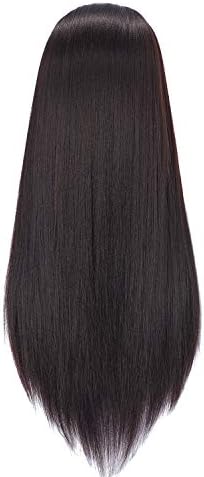 Mannequin Head Synthetic Hair Hairdresser 26-28 inch - Image 5