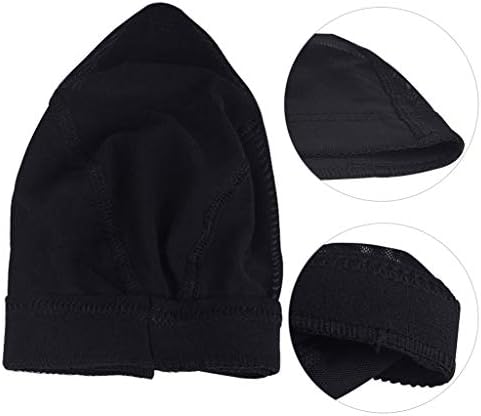 Tayfremn 12pcs Dome Caps, Mesh Dome Wig Cap Black Elastic Wig Caps Stretchable Spandex Dome Caps Breathable Nylon Light Hair Mesh Net for Men Women Wigs Making - Image 6