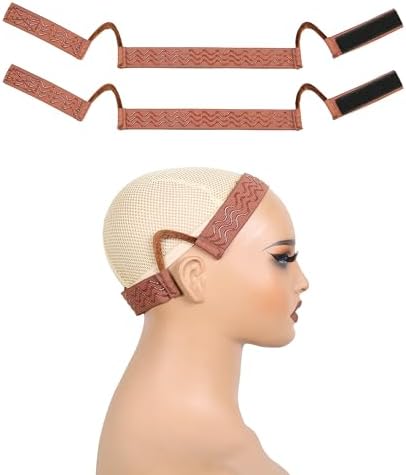 2Pcs Wig Grip Elastic Band For Lace Front Ear Free Non Slip Wig Bands by Unknown