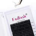Eyelash Extension Mixed Tray D Curl Lash Extensions 13-16mm Premium Silk Classic Lash Extensions Matte Black Professional Eyelashes Extension Semi Permanent Eyelashes (0.15-D, 13-16mm) by FADLASH