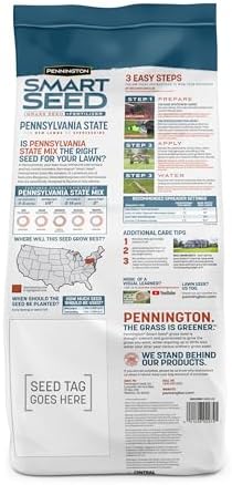 Pennington Smart Seed Pennsylvania State Grass Seeds for Lawn, 7 lb - Image 2