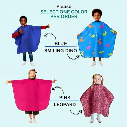Allegro Combs Barber Hair Cutting Cape for Children's, 29 x 36 In. - Image 2
