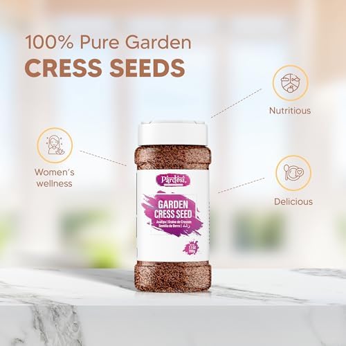 Pardesi Halim Seeds 900g (3 Pack of 300g), Garden Cress Seeds Aliv Asaliya for Drinks Ladoo and Baking, Haleem Watercress Seed, Halal - Image 5