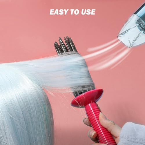 Curling Roll Comb 17 Teeth Portable Heat Resistant Curly Hair Brush Air Volume Non Slip Hairstyling Tools for Hair Salon - Image 5