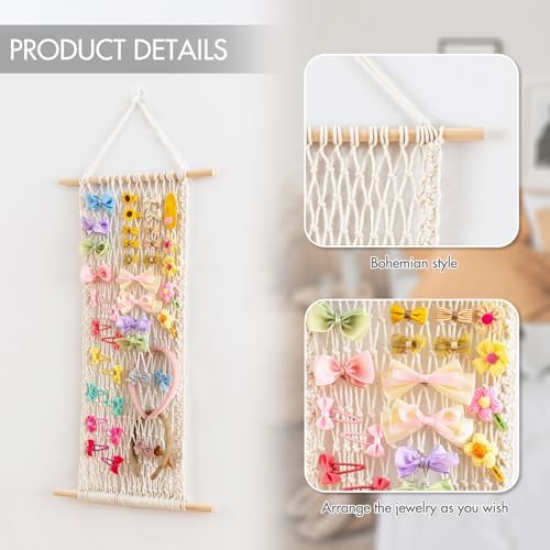 Pretty Jolly Hair Clips Accessories Organizer MILK&COFFEE - Image 4