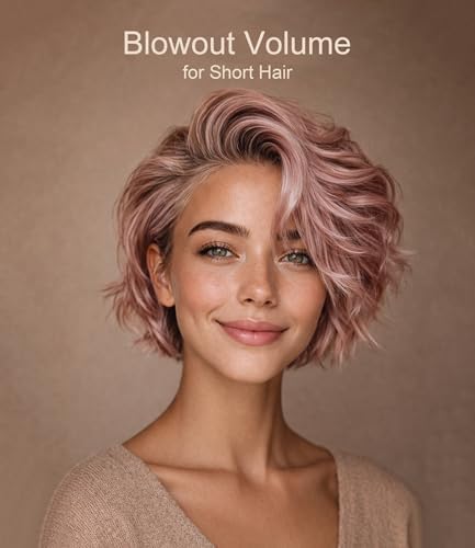 Farery Mini Thermal Brush 1 Inch, Touch-ups, Heated Round Curling Iron - Image 2
