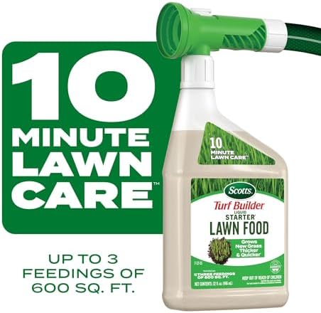 Scotts Turf Builder Liquid Starter Lawn Food, 32 fl. oz. - Image 3