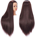 Hairingrid 26"-28" Mannequin Head Synthetic Fiber Hair Training Manikin by Hairingrid
