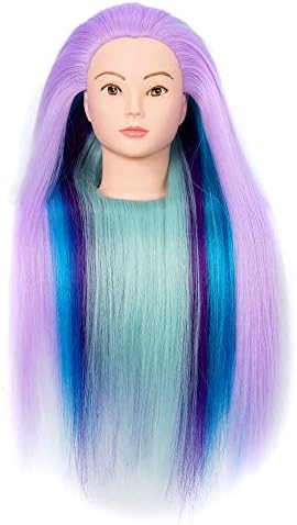 Mannequin Head with Hair 26" mannequin doll head styling manikin head - Image 7