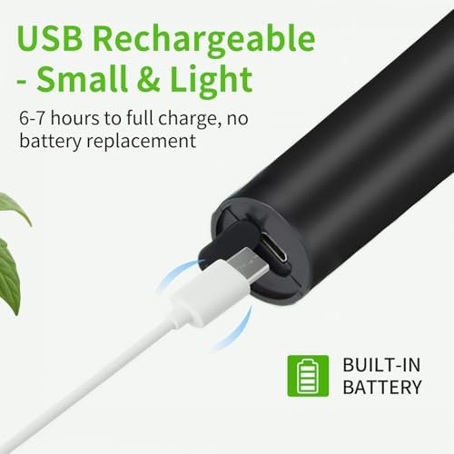 Plant Pollination Tool - USB Rechargeable Vibrating Pollinator for Greenhouse Crops Like Tomatoes and Strawberries - Image 4