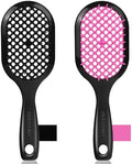 Vented Detangling Hair Brush - 2 Pack Detangler Hairbrush for Effortless Tangle Removal - Ultra-Soft Bristles -For Natural Curly Straight Wet Dry Damaged Hair for Women Men Kids by Aussumy
