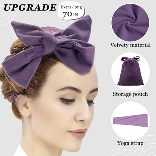 ZILAMPU Heatless Curls Overnight Long Hair No Heat Hair Curlers to Sleep In - Image 2