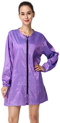 Polyester Professional Salon Smock Hair Stylist Jacket by Exttlliy