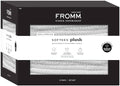 Fromm Softees Plush Bleachproof Microfiber Hair Towels, 6-Pack, White by Fromm