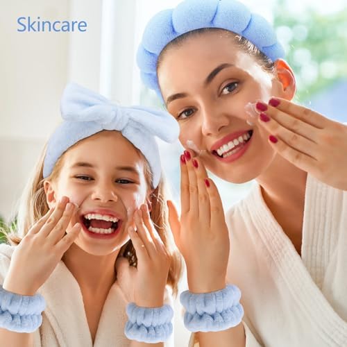 Chanaco Skincare Headband, Makeup Headband for Face Washing, Hair Clips, Trendy Gifts for Teen Girls - Image 3