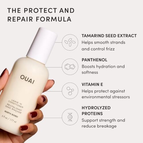 OUAI North Bondi Leave-In Conditioner - Full Size & Travel Size Set - Image 7