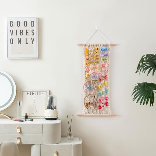 Pretty Jolly Hair Clips Accessories Organizer BEIGE - Image 7