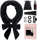 ZILAMPU Heatless Curls Overnight Long Hair 70" Curling Headband - Black by ZILAMPU