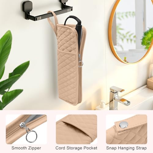 2-in-1 Heat Resistant Mat & Storage Bag for Hair Tools - Image 5